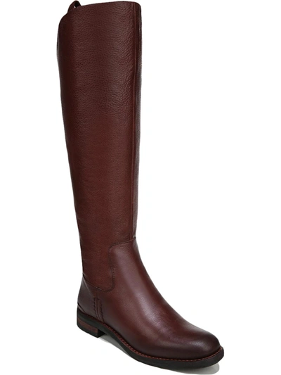 Franco Sarto Meyer Womens Leather Zipper Knee-high Boots In Multi