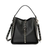 Tiffany & Fred Paris Full-grain Leather Hobo/ Shoulder Bag In Black