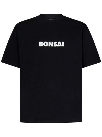 Bonsai Cotton T-shirt In Black