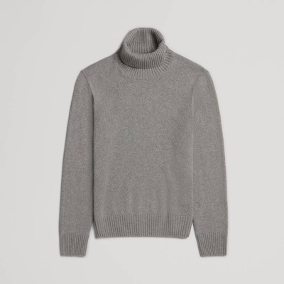 Asket The Cashmere Roll Neck Light Grey