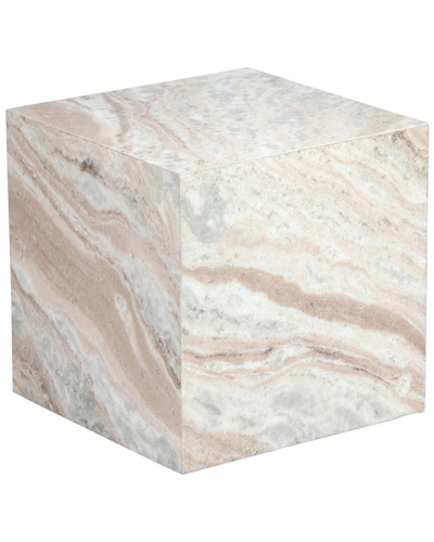 Tov Furniture Keira Marble Side Table