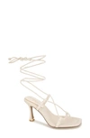 Kenneth Cole Women's Belinda Ankle Tie High Heel Sandals In Bianca