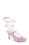 Kenneth Cole Women's Belinda Ankle Tie High Heel Sandals In Lavendar