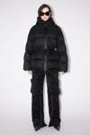 Acne Studios Orsa Recycled Nylon Ripstop Down Puffer Jacket In Black