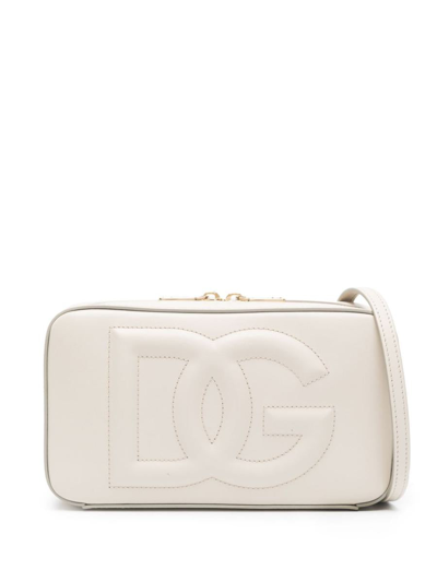 Dolce & Gabbana Dg Stitch Two-way Crossbody Bag In Ivory