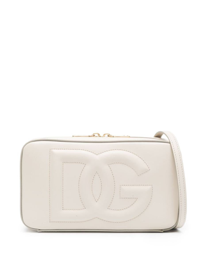 Dolce & Gabbana Dg Stitch Two-way Crossbody Bag In White
