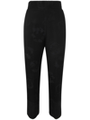 Ibrigu Flared Emobroidered Trousers In Multicolour