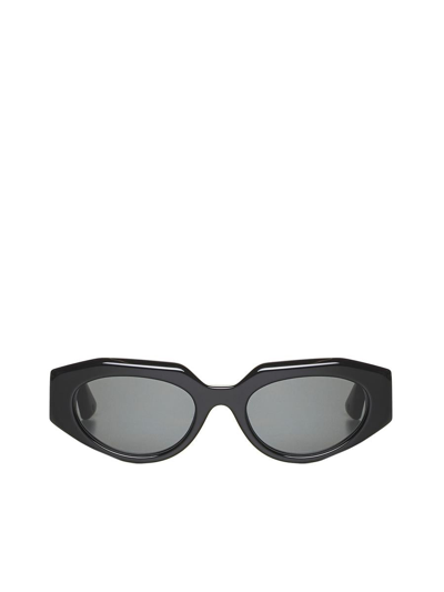 G.o.d . Sunglasses In Black W Dark Grey Lens