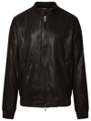 BULLY BULLY BROWN ECO LEATHER JACKET