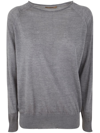NUUR NUUR BOAT NECK SWEATER CLOTHING