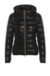 Herno Iconico Giada Ultralight Removable Hooded Jacket In Black