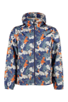 K-way Multicolor Multicolor Cleon Ripstop Graphic Jacket In Multicolor