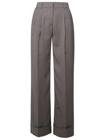 THE ANDAMANE THE ANDAMANE GREY POLYESTER TROUSERS