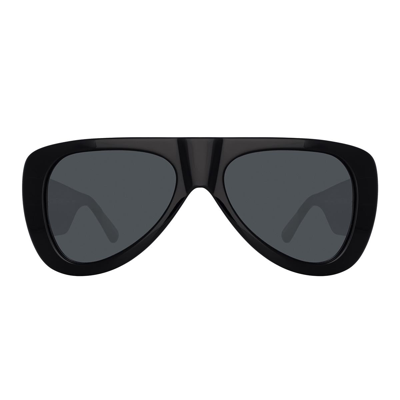 Attico The  Sunglasses In Black