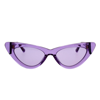 Attico Dora Sunglasses In Viola