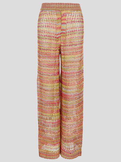 Laneus Pants In Multicolor