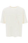 LEMAIRE LEMAIRE OVERSIZED T-SHIRT WITH PATCH POCKET