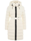 Mackage Ashley Quilted Down Coat In Cream