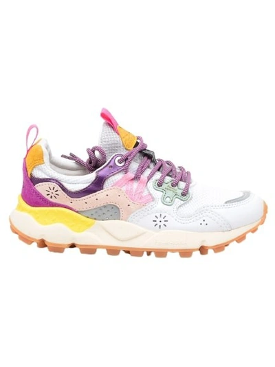Flower Mountain Trainers Yamano 3 Bianco, Viola 2017391041n21 In Multicolor
