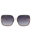 Chopard Women's Titanium Sunglasses In Gold