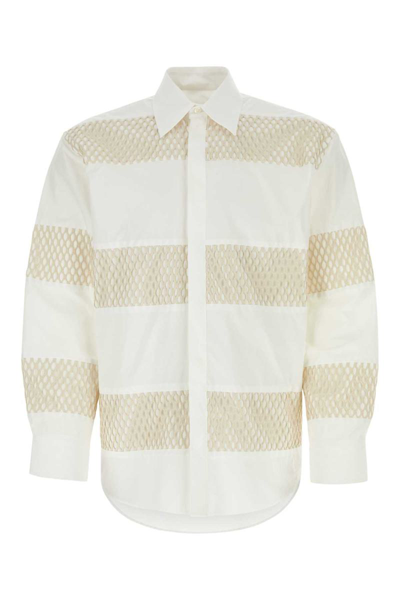Msgm Shirts In White