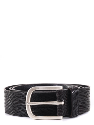 Orciani Belt In Marrone Scuro