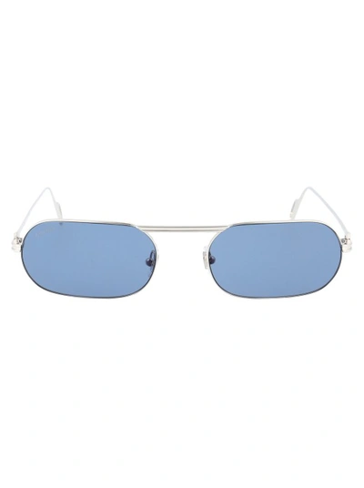 Cartier Ct0112s Sunglasses In Silver