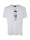 PS BY PAUL SMITH PS PAUL SMITH MENS REG FIT T-SHIRT SPRAYPAINT CLOTHING