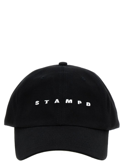 Stampd Logo Embroidery Cap In Black