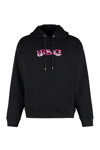Versace Man Sweatshirt Black Size Xl Cotton In Black