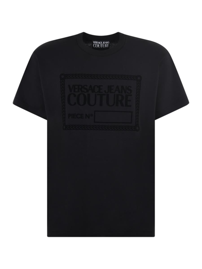 Versace Jeans T-shirts And Polos Black