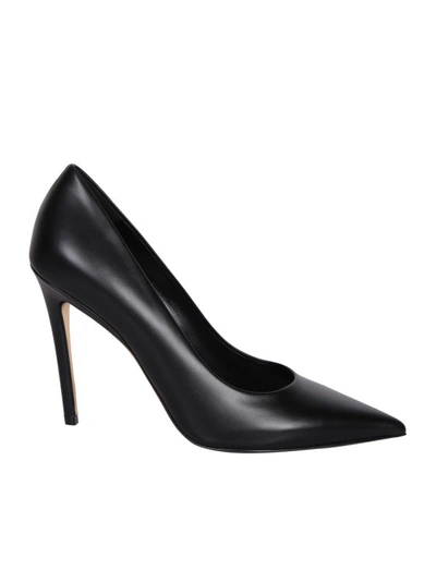 Burberry 110mm Pointed-toe Pumps In Black
