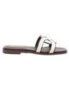 Tod's Chain Sandals In White