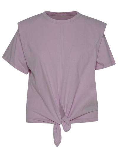 Isabel Marant Zelikia T-shirt In Pink
