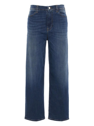 Department Five Blue Jeans "margie Zip" In Black