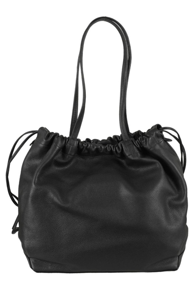 By Far Black Oslo Tote