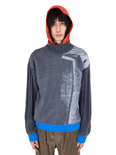 Kiko Kostadinov Pullover Aus Kid-mohairwollgemisch In Mariann  