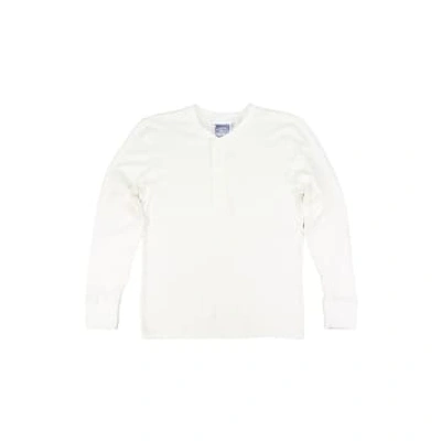 Jungmaven | Mountain Henley | Washed White
