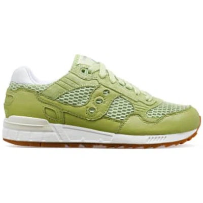 Saucony Mint Shadow 5000 Shoes In Green