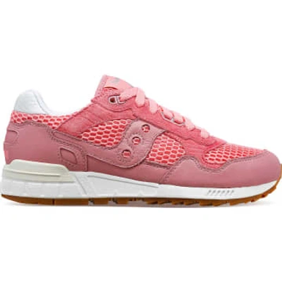 Saucony Light Pink And White Shadow 5000 Shoes