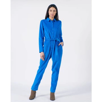 Pretty Vacant - Orla Jumpsuit In Blue