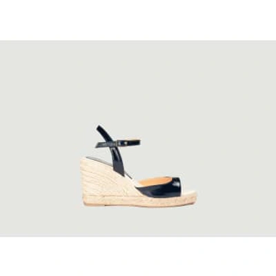 Anaki Beverly Espadrilles In Patent Leather