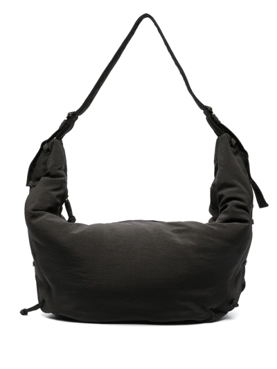 Lemaire Soft Game Bag In Dark Chocolate Br490