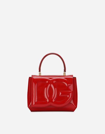 Dolce & Gabbana Dg Logo Bag Top-handle Bag In Red