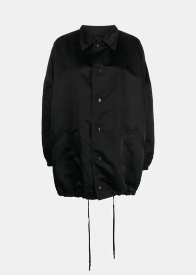 Yohji Yamamoto Buttoned Long In Black