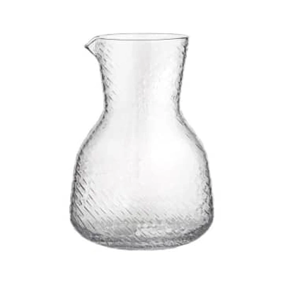 Marimekko Syksy Glass Carafe In Clear