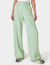 Sweaty Betty Summer Sand Wash Track Pants In Green