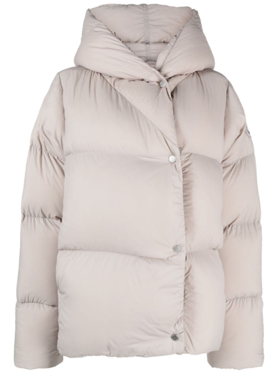 Canada Goose Rhoda Hooded Puffer Jacket In Grey