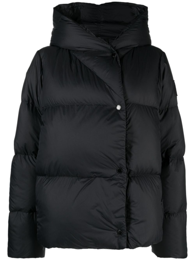 Canada Goose Rhoda Hooded Puffer Jacket In Black