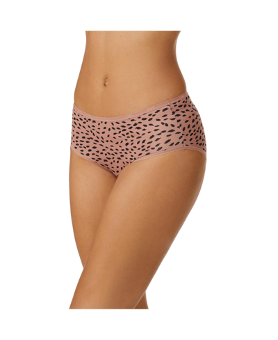 Dkny Women's Micro Brief Underwear Dk8305 In Animal Stroke Print